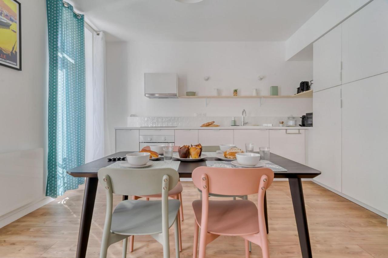 O'Dock - Bel Appartement Dans Le Quartier Des Docks Et De La Joliette Marselha Exterior foto